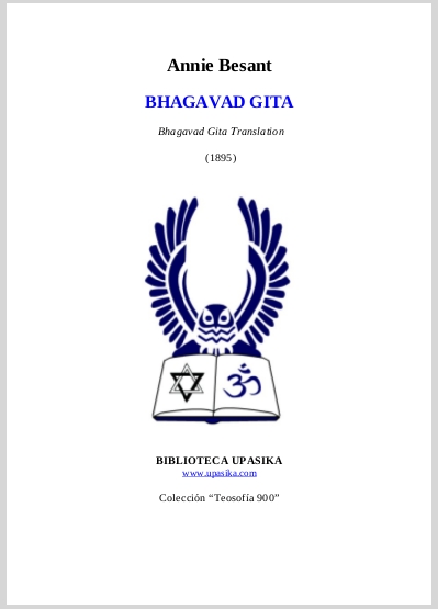 BhagavadGitaAnnieBesant6