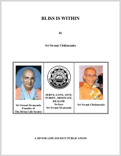 BlissIsWithinSriSwamiChidananda1