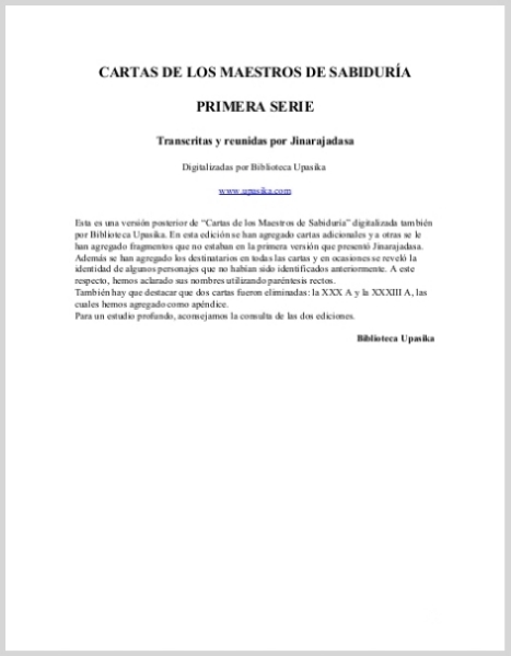 CartasDeLosMaestrosDeSabiduriaPrimeraSerieCJinarajadasa0