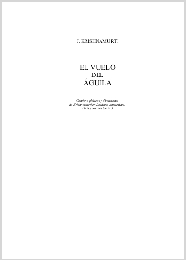 ElVueloDelAguilaJKrishnamurti0