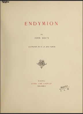 EndymionJohnKeats2