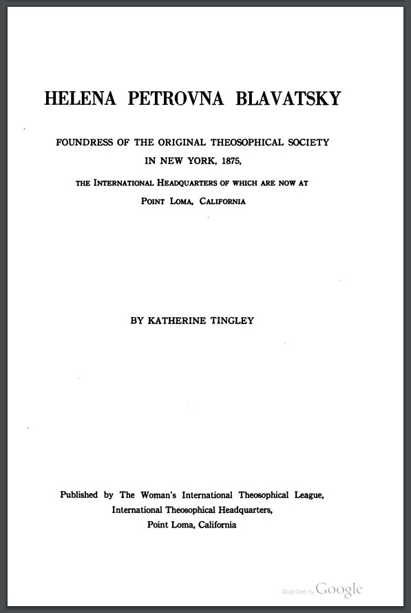 HelenaPetrovnaBlavatskyKatherineTingley2