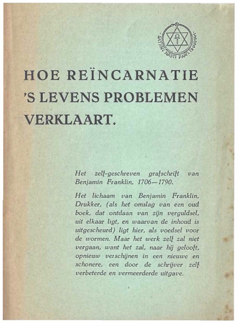 HoeReincarnatiesLevensProblemenVerklaartAnnieBesant15