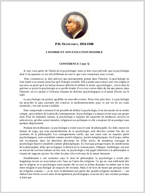 LHommeEtSonEvolutionPossibleOuspenskii0