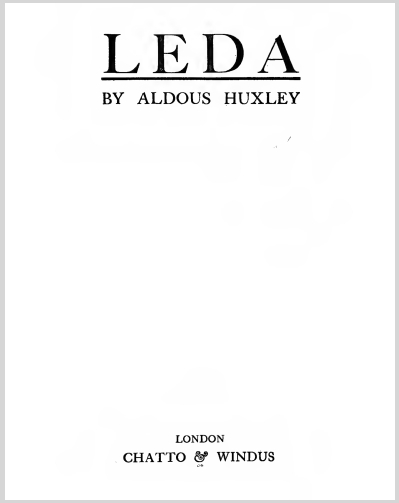 LedaAldousHuxley2