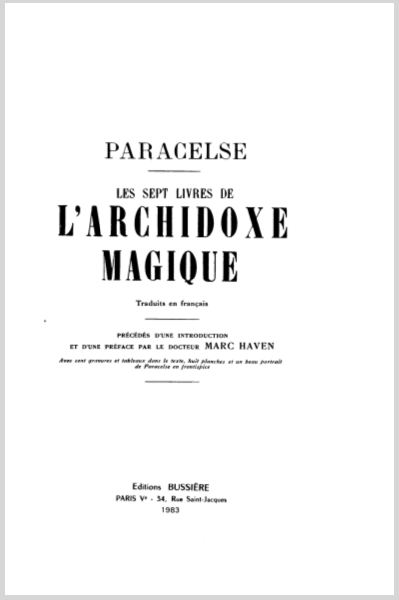 LesSeptLivresDeLArchidoxeMagiqueParacelse0