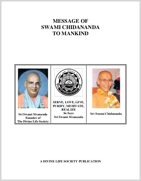 MessageOfSwamiChidanandaToMankindSriSwamiChidananda0