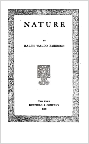 NatureRalphWaldoEmerson2