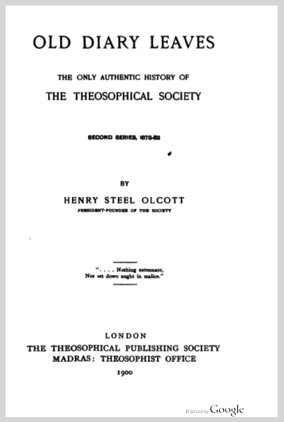 OldDiaryLeavesSecondSeriesHenrySOlcott8