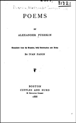 PoemsbyAlexanderPushkin1