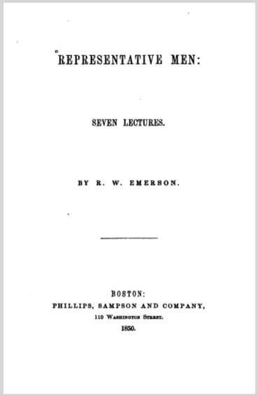 RepresentativeMenSevenLecturesRalphWaldoEmerson1