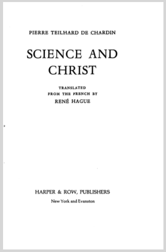 ScienceAndChristPierreTeilhardDeChardin14