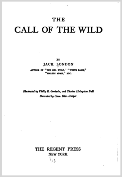 TheCallOfTheWildJackLondon5