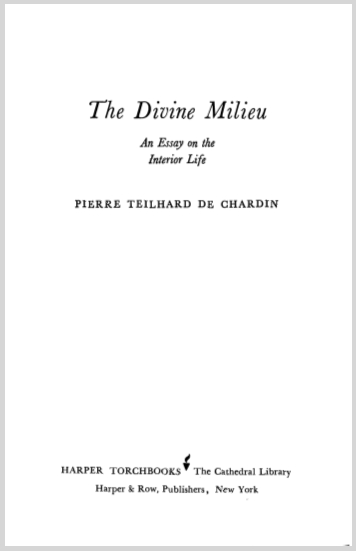 TheDivineMilieuPierreTeilhardDeChardin0