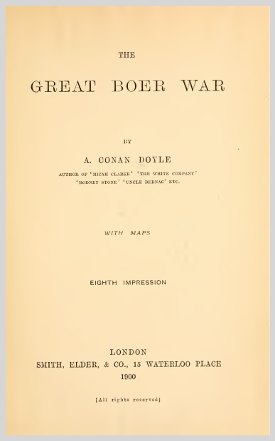 TheGreatBoerWarArthurConanDoyle17