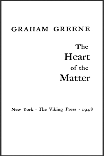 TheHeartOfTheMatterGrahamGreene0