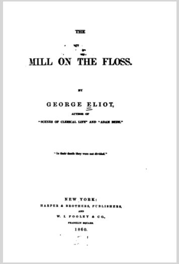 TheMillOnTheFlossGeorgeEliot2
