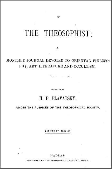 TheTheosophistVolume4Index12