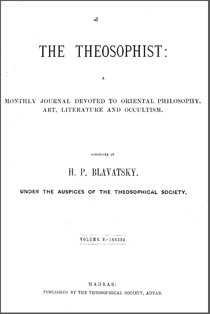 TheTheosophistVolume5Index12