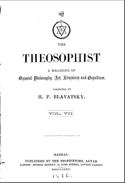 TheTheosophistVolume7Index11