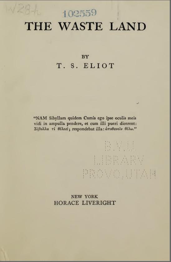 TheWasteLandTSEliot2