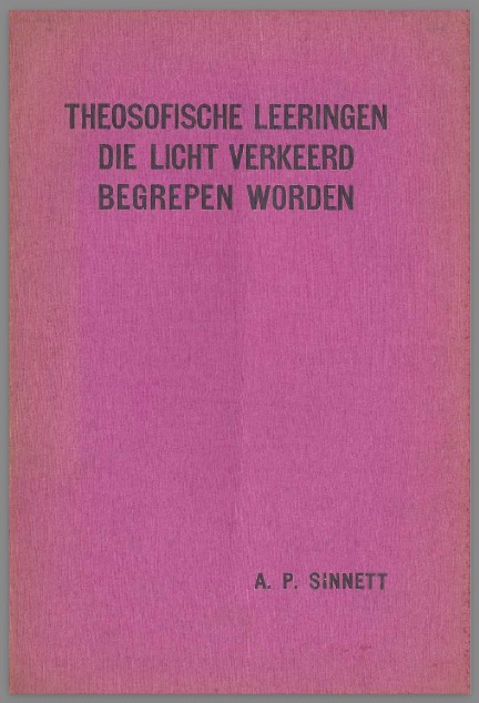 TheosofischeLeeringenDieLichtVerkeerdBegrepenWordenAPSinnett4