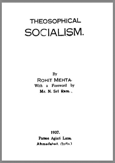 TheosophicalSocialismRohitMehta1
