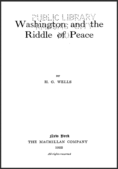 WashingtonAndTheRiddleOfPeaceHerbertGeorgeWells3